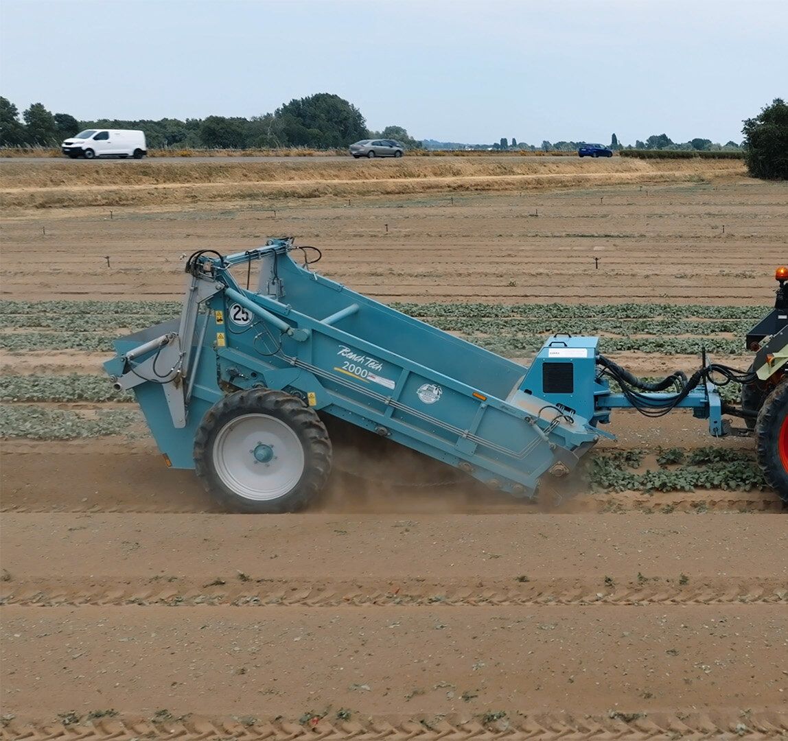 BeachTech 1000 en un semillero