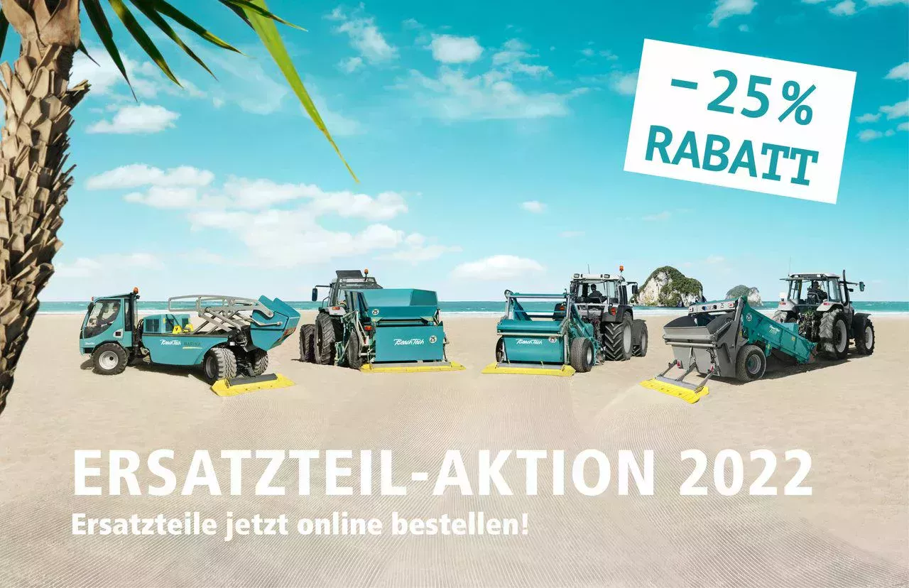 BeachTech und Cherrington Ersatzteil-Aktion